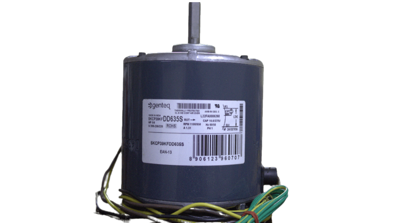 1/4 HP DD635 GENTEQ MOTOR(CAP-10)