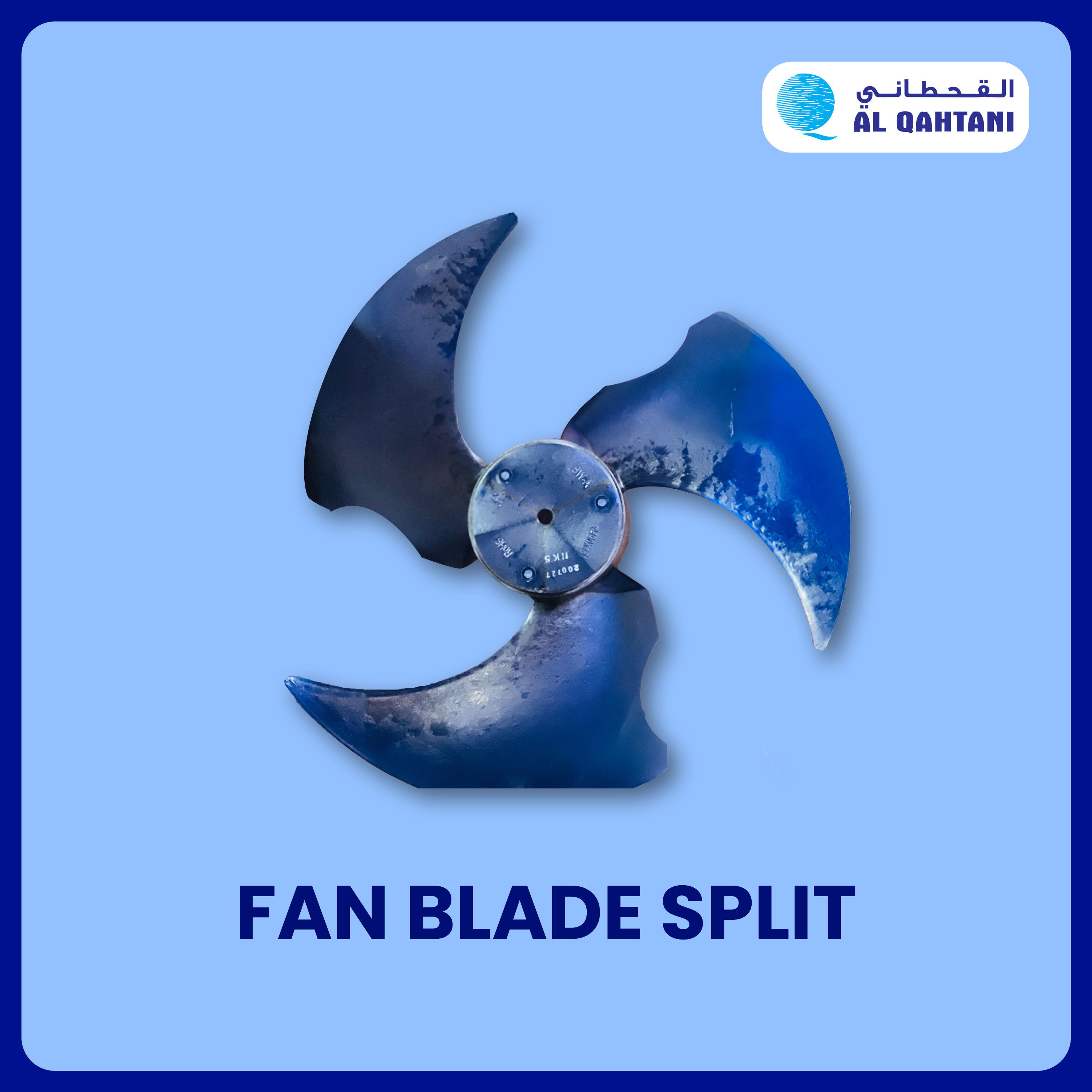 FAN BLADE SPLIT